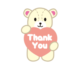 Everyday Teddy Bear(English) sticker #4136657