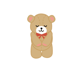 Everyday Teddy Bear(English) sticker #4136661