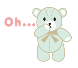 Everyday Teddy Bear(English) sticker #4136672