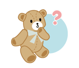 Everyday Teddy Bear(English) sticker #4136674