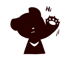 Formosan black bear sticker #4137008