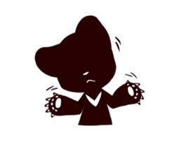 Formosan black bear sticker #4137017