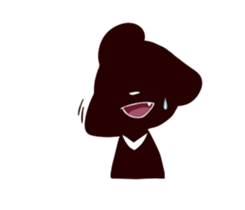 Formosan black bear sticker #4137020