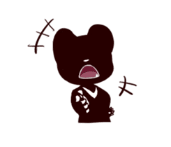 Formosan black bear sticker #4137024