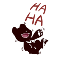 Formosan black bear sticker #4137031
