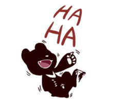 Formosan black bear sticker #4137031