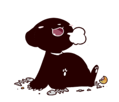 Formosan black bear sticker #4137047