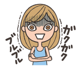 Daily Conversation of Chatty Teresa sticker #4138038