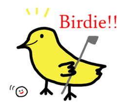 RICOBEL Golf conversation sticker #4138220