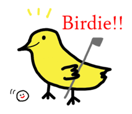 RICOBEL Golf conversation sticker #4138220