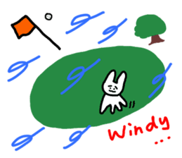 RICOBEL Golf conversation sticker #4138237