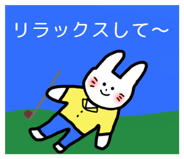 RICOBEL Golf conversation sticker #4138241