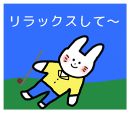 RICOBEL Golf conversation sticker #4138241