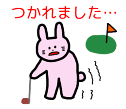 RICOBEL Golf conversation sticker #4138242