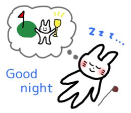 RICOBEL Golf conversation sticker #4138247