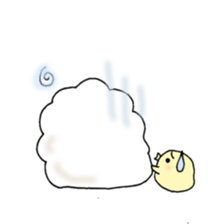 mofumofu life sticker #4138308