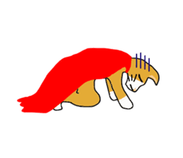 Super Hero cat sticker #4138697