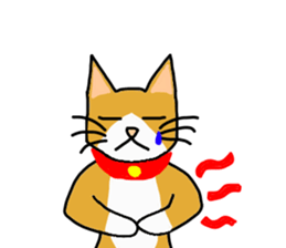 Super Hero cat sticker #4138720
