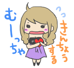 Band gal of stickers. sticker #4138971