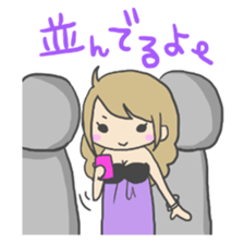 Band gal of stickers. sticker #4138974