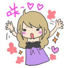 Band gal of stickers. sticker #4138978