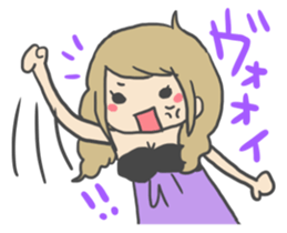 Band gal of stickers. sticker #4138981