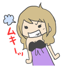 Band gal of stickers. sticker #4138990