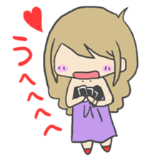 Band gal of stickers. sticker #4139005