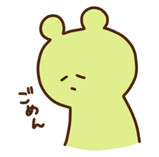 Three colors of animals sticker #4139197