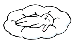 Sleeping kid sticker #4139423