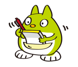 kangaeru (English version) sticker #4139530