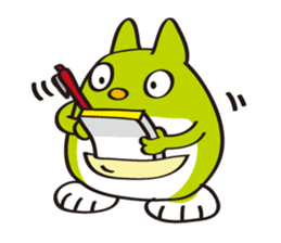 kangaeru (English version) sticker #4139530