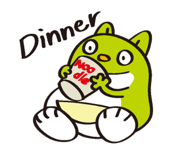 kangaeru (English version) sticker #4139541