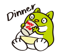 kangaeru (English version) sticker #4139541