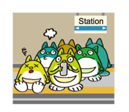 kangaeru (English version) sticker #4139559