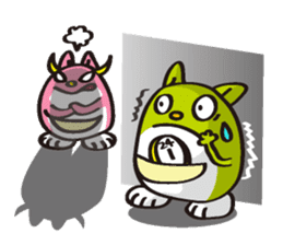 kangaeru (English version) sticker #4139561