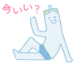 Red and blue sticker #4139568