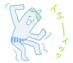 Red and blue sticker #4139573