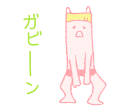 Red and blue sticker #4139580