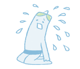 Red and blue sticker #4139582