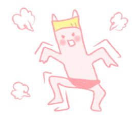 Red and blue sticker #4139584