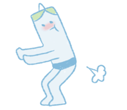 Red and blue sticker #4139585