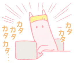 Red and blue sticker #4139595