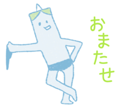 Red and blue sticker #4139598