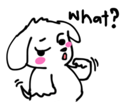 Obi, the simple dog sticker #4139944