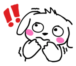 Obi, the simple dog sticker #4139966