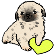 a lot of dogs sticker #4139988