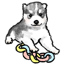 a lot of dogs sticker #4140006