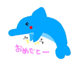 Cal of the dolphin sticker #4140296