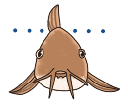 Daily life of Corydoras sticker #4140329